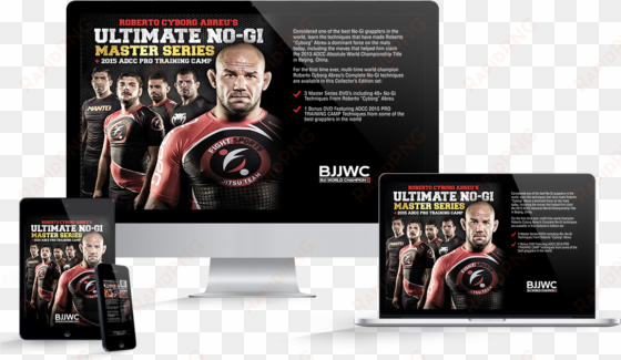 roberto cyborg abreu's ultimate no gi master series - roberto abreu