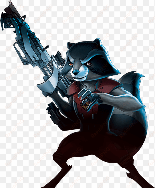 rocket raccoon png transparent - rocket raccoon cartoon png