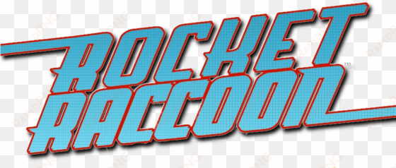 rocket racoon logo2 - rocket raccoon comic logo