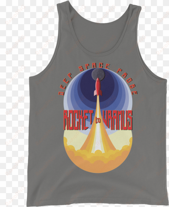 rocket to uranus tank-top - top