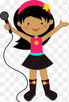 rockstar kid clipart