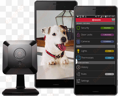 rogers smart home monitoring lets you see what's going - iphone
