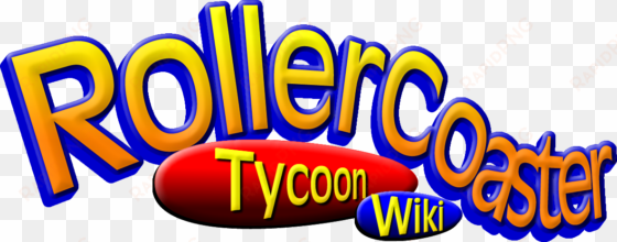 rollercoaster tycoon wiki logo - rollercoaster tycoon