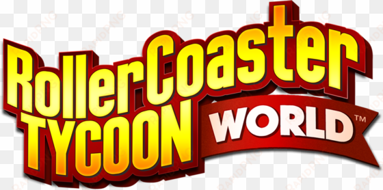 rollercoaster tycoon world logo - roller coaster tycoon logo