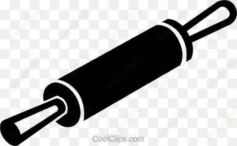 rolling pin royalty free vector clip art illustration - rolling pin vector png