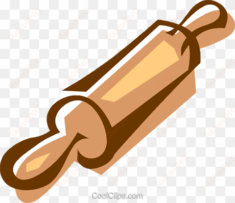 rolling pin royalty free vector clip art illustration - rolling pin vector png