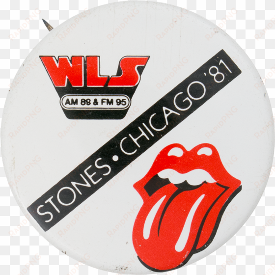 rolling stones chicago - band logos mouth with tongue