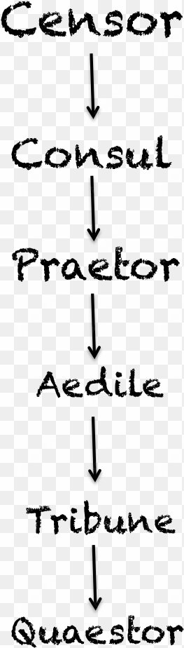 roman - quaestors aediles praetors consuls