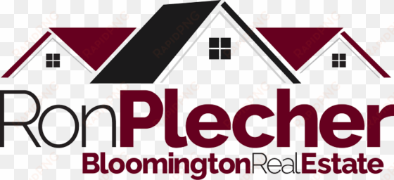 ron plecher bloomington indiana real estate - real estate broker logo