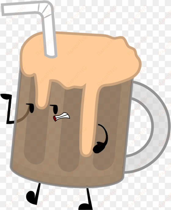 root beer float fan-made pose - ice cream float