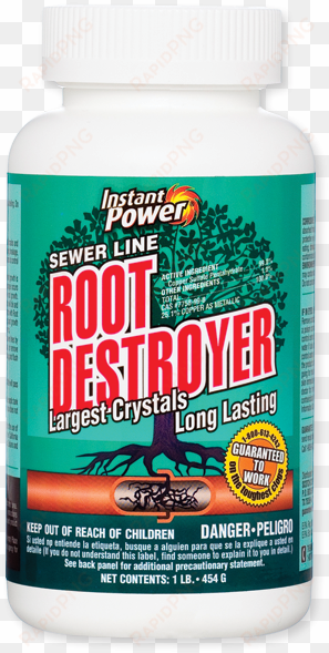 root destroyer - instant power 1885 root destroyer 1 lb.