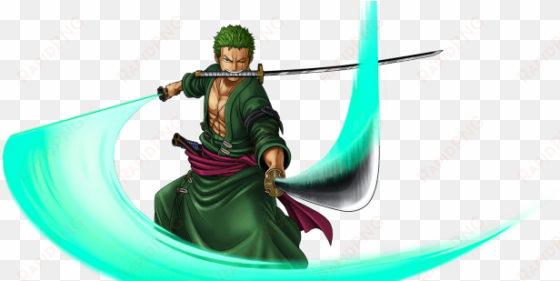 roronoa zoro - one piece burning blood luffy png