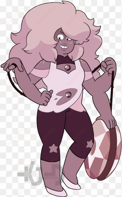 rose version this was pretty fun to play around with~ - steven universe smoky quartz rose quartz