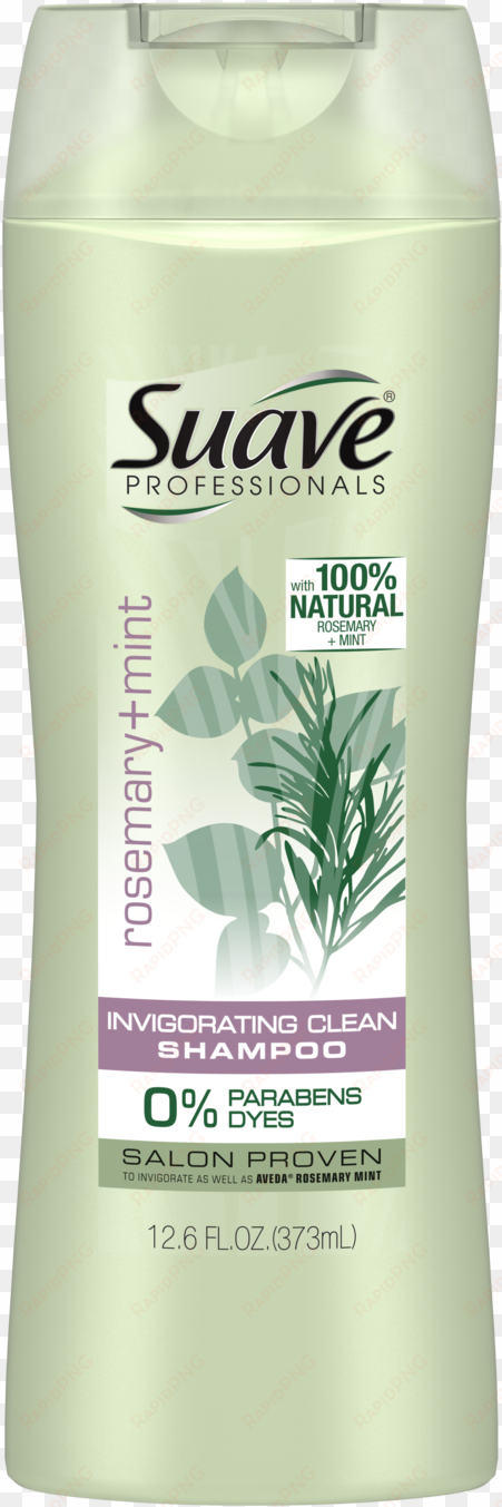 rosemary mint invigorating shampoo - suave professionals bamboo + aloe vera full and strong