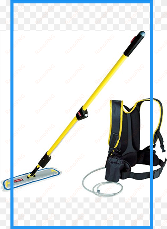 rubbermaid commercial flow flat mop finish kit, 1-1/2 - rubbermaid mop