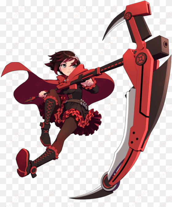 ruby rose - rwby amity arena characters