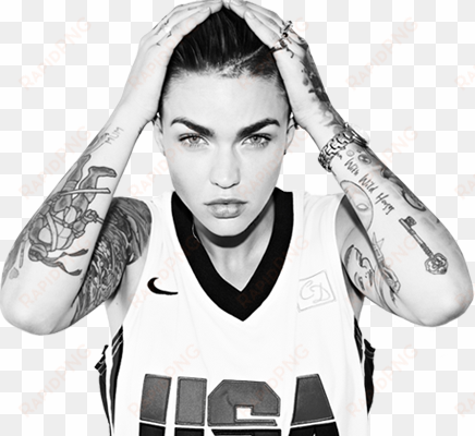 ruby rose to join avicii, zedd & more for ibiza debut - ruby rose basketball jersey
