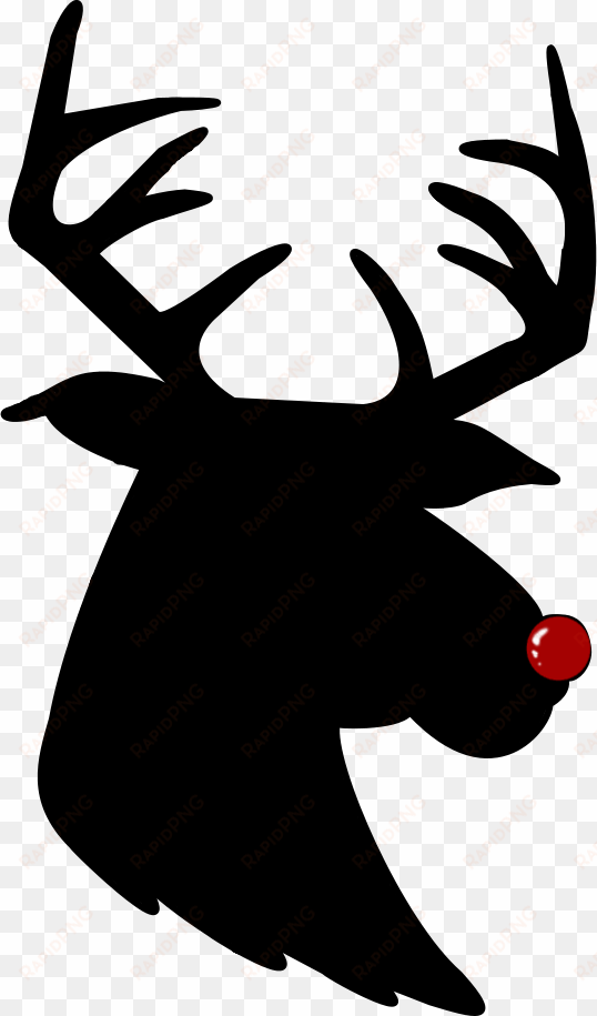 Rudolph Gift Tags For Christmas - Christmas Day transparent png image