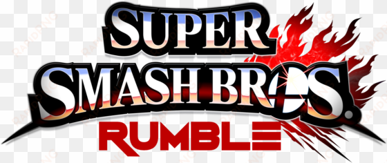 rumble logo update - super smash bros (nintendo wii u, dvd-rom)