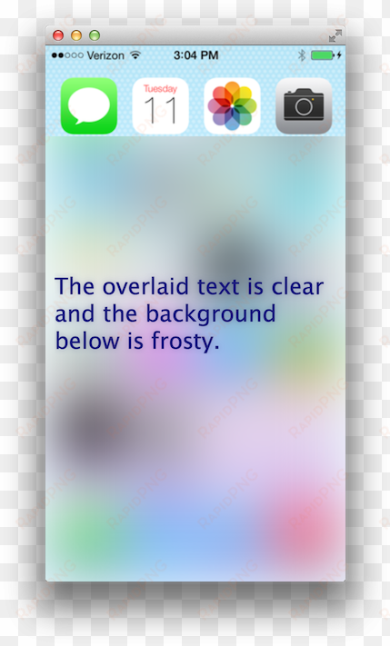 run the program below and scroll or swipe up to show - robobull screen guard for iphone 5c