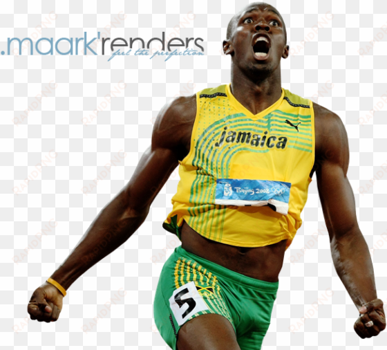 Runner/athlete Photo Usain-bolt Athlete - Usain Bolt transparent png image