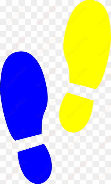 running shoe print clipart - shoe