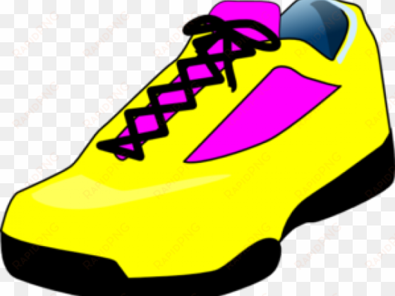 running shoes clipart free running shoe - sneakers