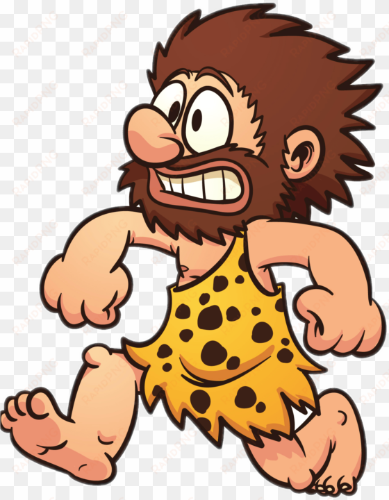 running transparent png stickpng people cavemen - caveman png