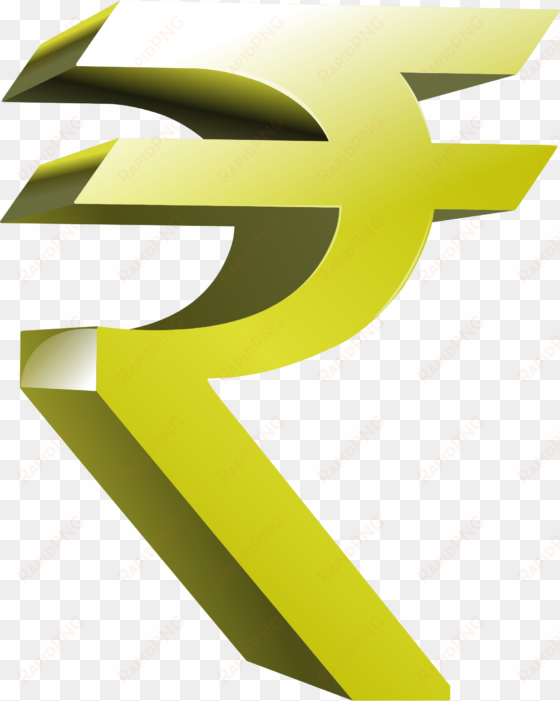 rupee png images transparent free download - rupee symbol 3d png