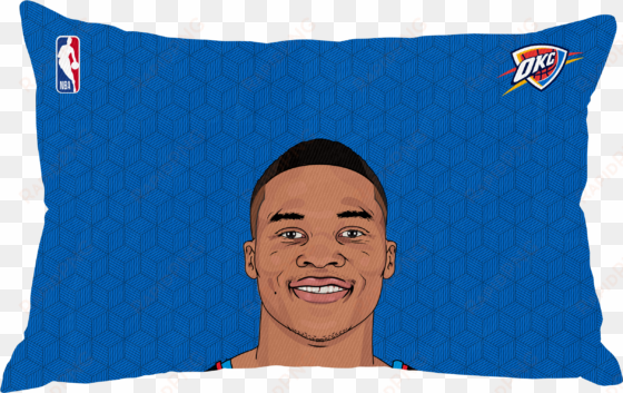 russell westbrook pillow case face