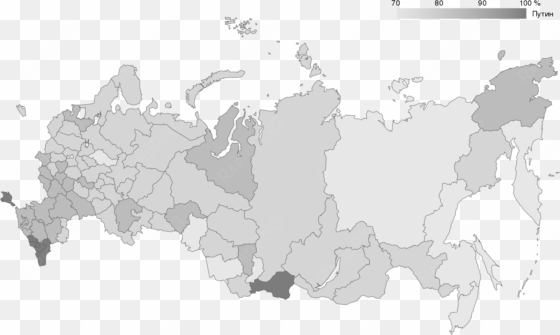 russian presidential election results vladimir putin, - russia election map 2018