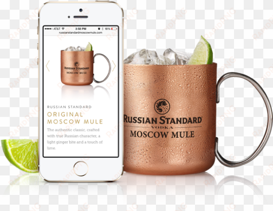 russian standard vodka wanted to increase engagement - russian standard cocktail mule