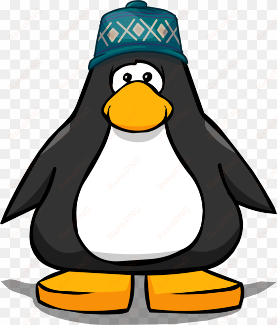 rustic hat pc - club penguin tour guide hat