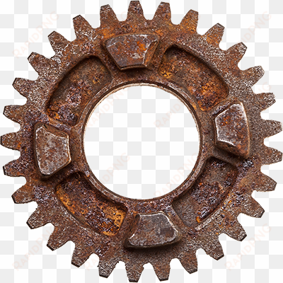 rusty gears png - rotating gear svg
