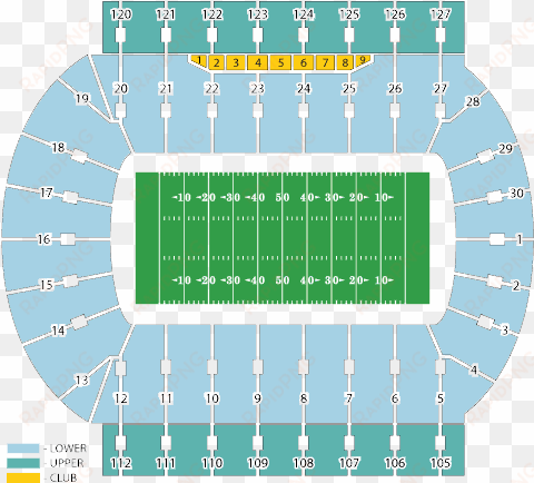 rutgers scarlet knights football at michigan state - spartan stadium seating chart
