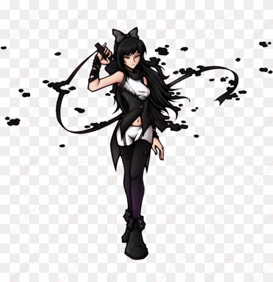 rwby blake belladonna by isaiahjordan-d68tv5d - blake belladonna rwby png