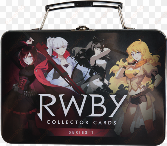 rwby series 1 collectible trading card tin - rwby collector cards