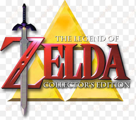 rwl4sb ] - legend of zelda collector's edition logo