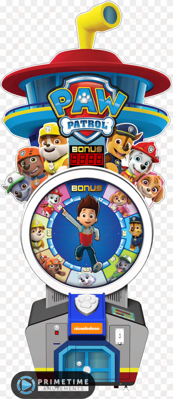 ryder paw patrol png - paw patrol arcade game