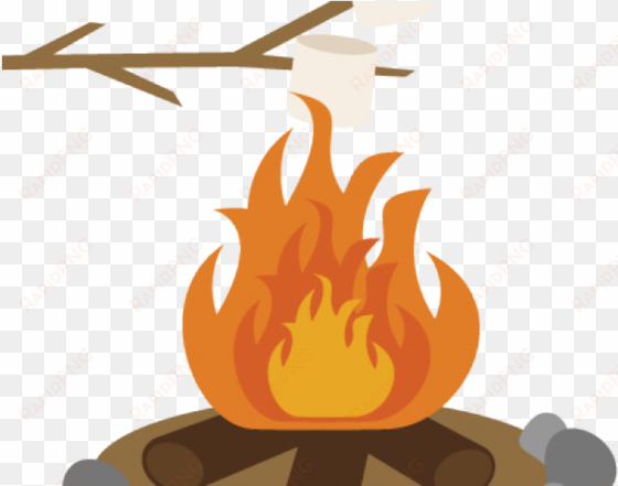 s mores campfire clipart