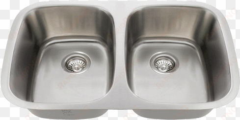 s015 - polaris p015 double bowl stainless steel sink 29-1/4