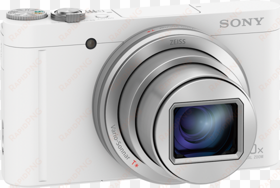 s0ny cyber shot wx500 compact digital camera - white