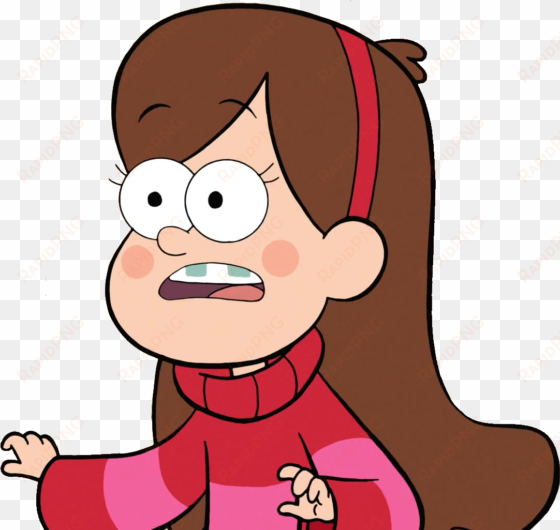 s1e11 mabel says what transparent - png mabel