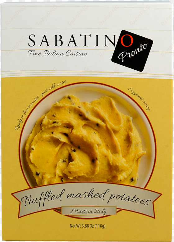 sabatino pronto truffled mashed potatoes - sabatino truffle mashed potatoes, 3.88 ounce