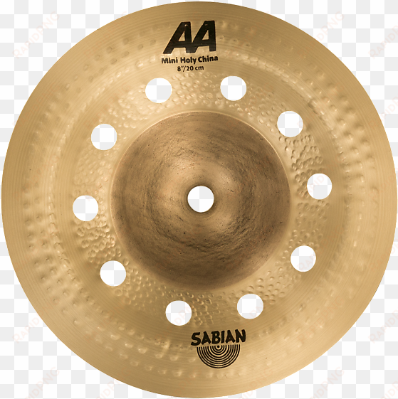 sabian 8” aa mini holy china cymbal 20816cs - sabian cymbals aa mini holy china 8-inch china cymbal