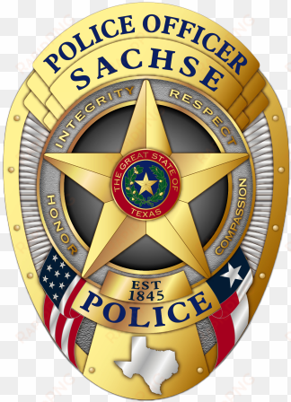 Sachse Badge - Sachse transparent png image