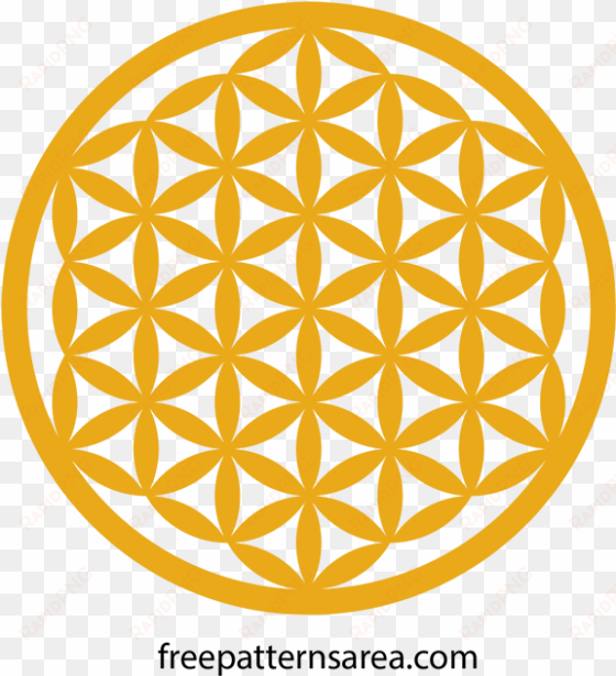 sacred geometry flower of life free pattern - health through new thought and fasting [book]