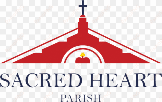 sacred heart parish building logo