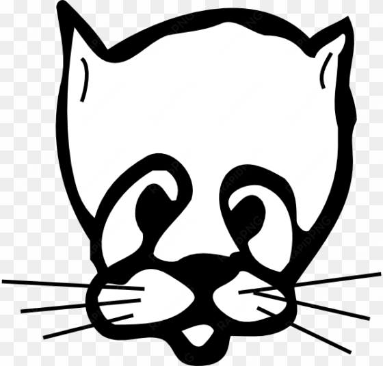 sad cat face drawing svg clip arts 600 x 573 px