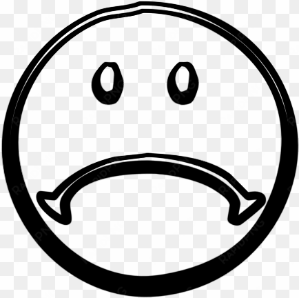 sad face clip art